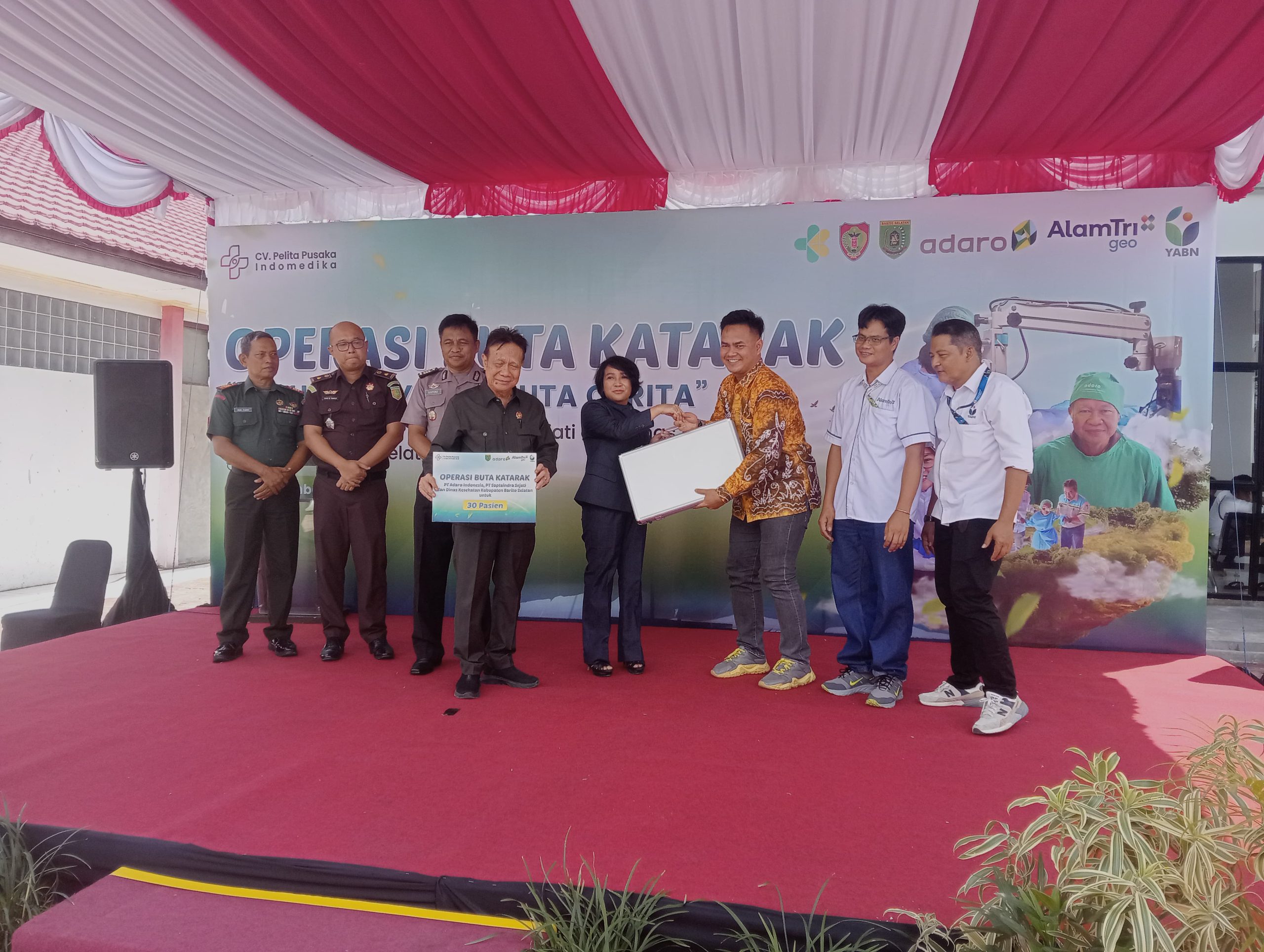 Harapan Baru bagi Lansia Pemkab Barsel Mulai Layanan Operasi Katarak Gratis