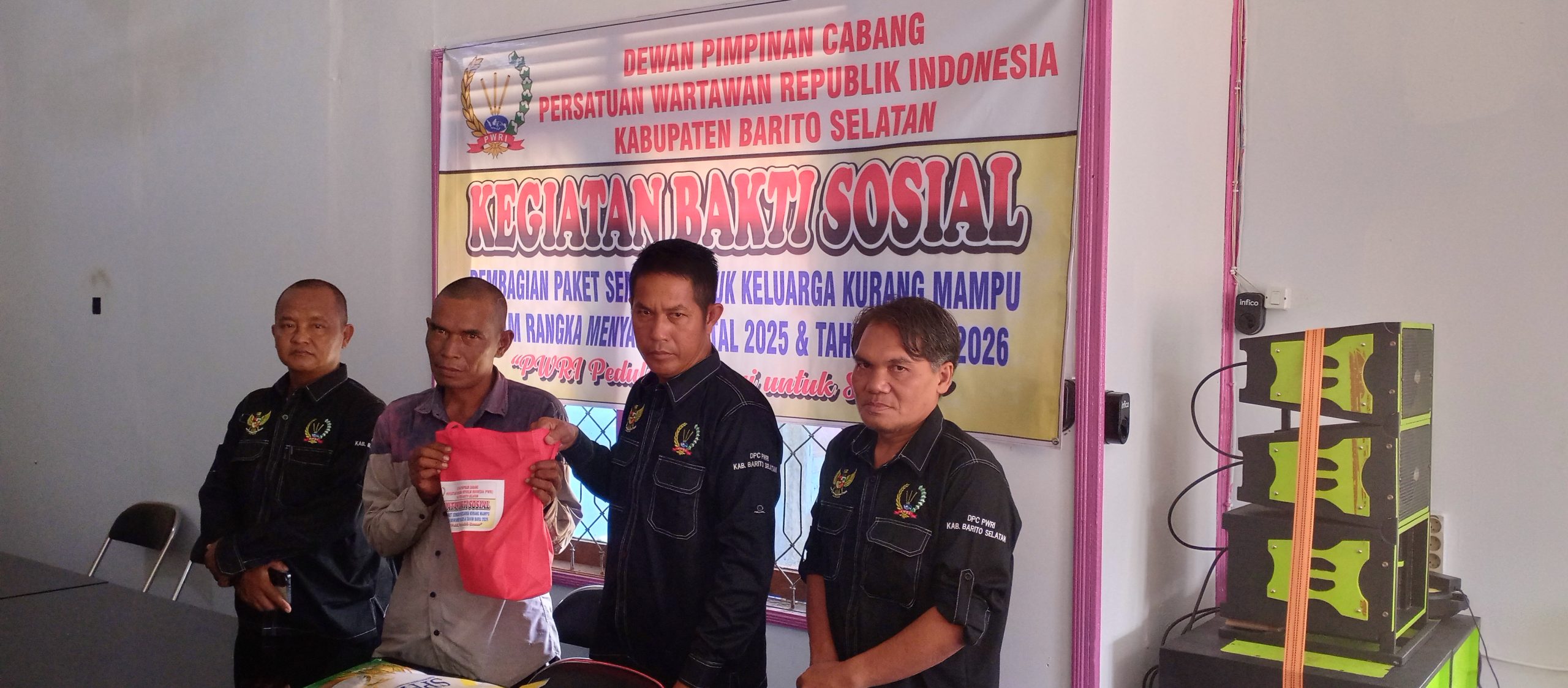 PWRI Barito Selatan Bagi Sembako Murah Jelang Natal-Tahun Baru 2026