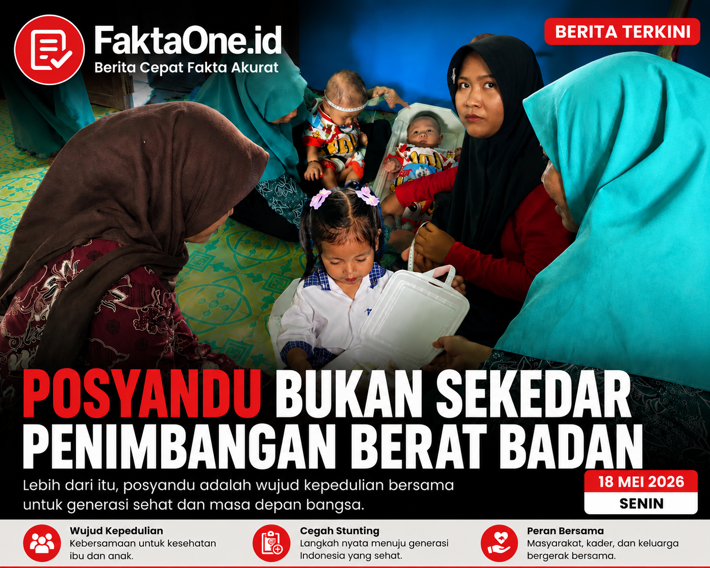 Posyandu “Semenjak Maju” Desa Janggi Rutin Layani Kesehatan Ibu dan Anak