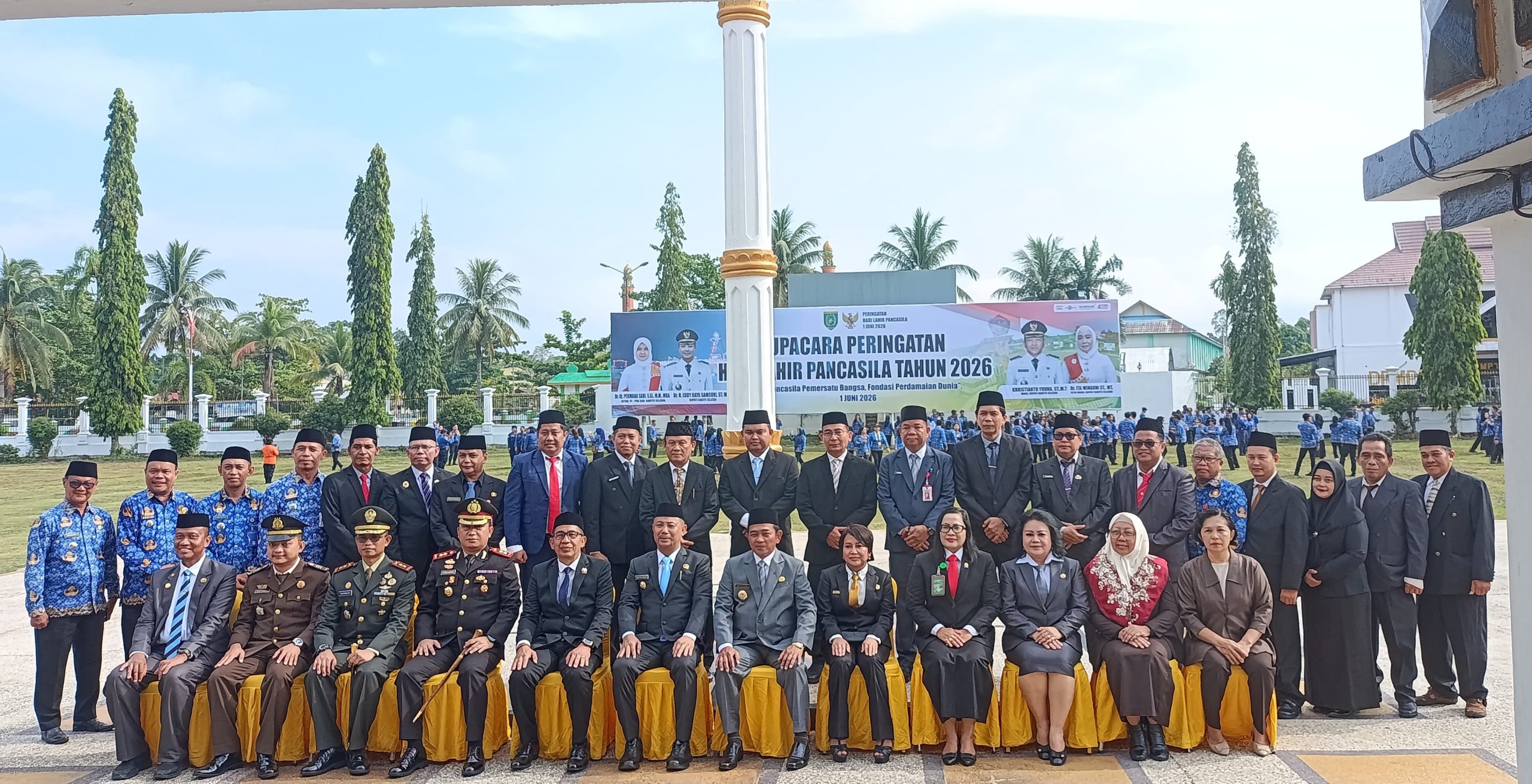 Peringati Hari Lahir Pancasila, Pj Sekda Barito Selatan Ajak ASN Perkuat Pelayanan Publik